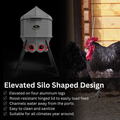 Hatching Time Feed Silo (80 lb) (By CoopWorx)