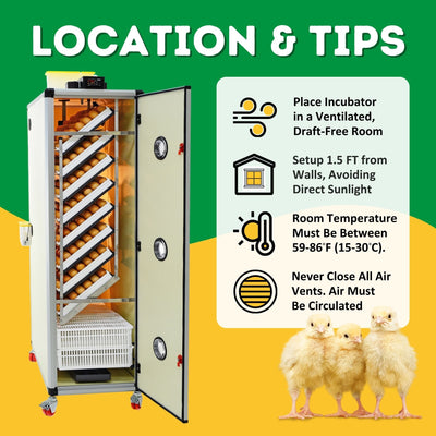 HB700 C - Egg Incubator - Setter & Hatcher